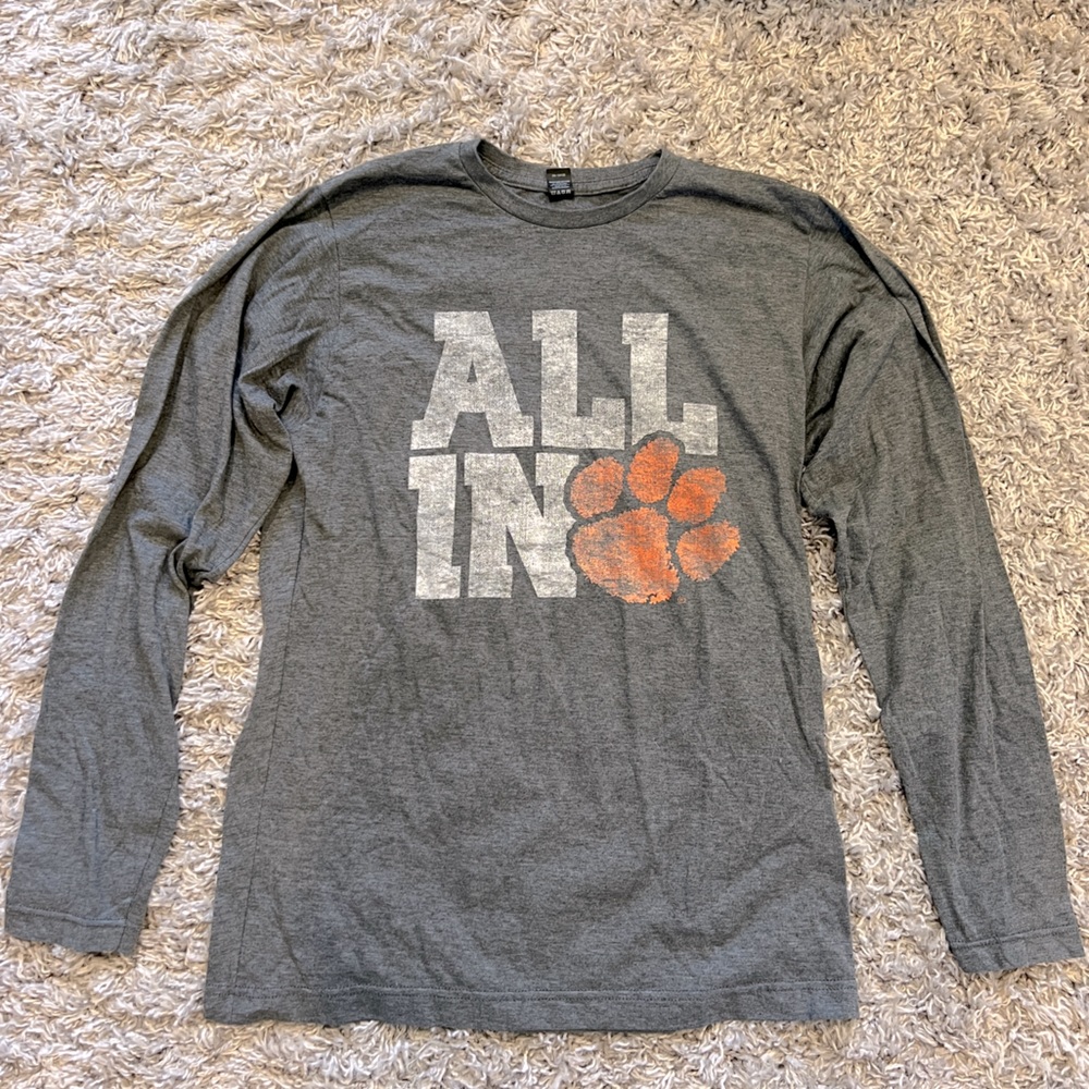 Clemson “All In” Long Sleeve